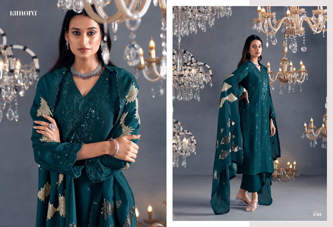 Hazel By Kimora Heer Russian Silk Printed Salwar Kameez Wholesale Price In Surat
